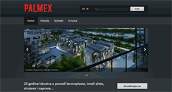 Desktop Screenshot of palmex.hr