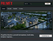 Tablet Screenshot of palmex.hr